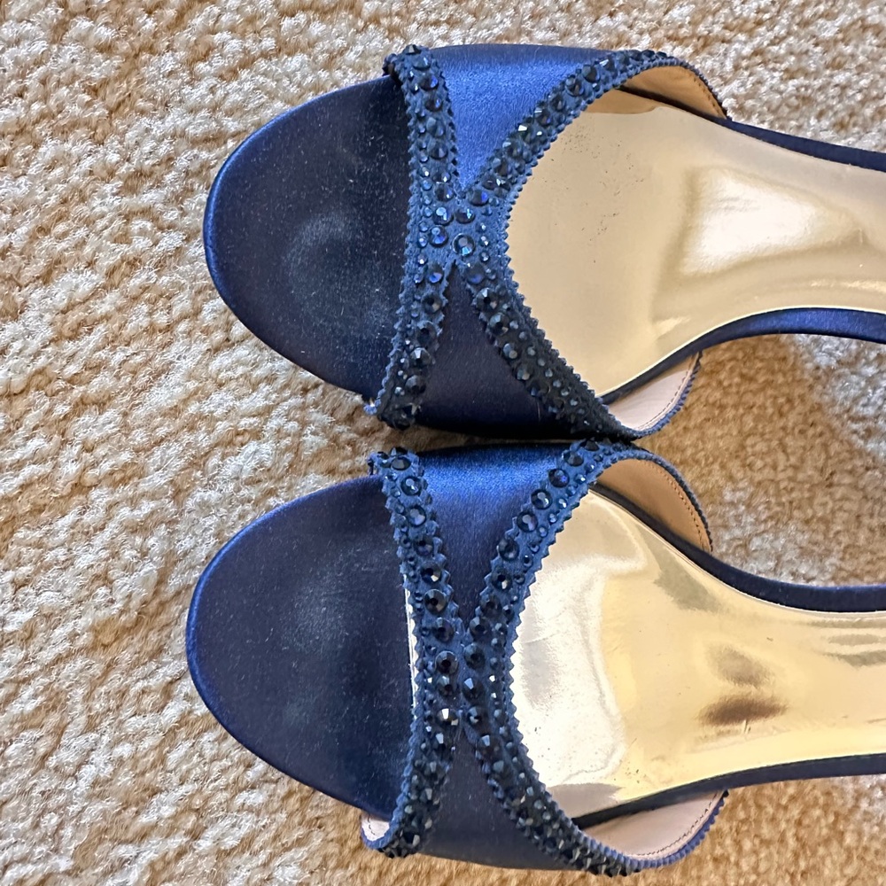 Badgley Mischka Gillian Ankle Strap Dress Sandal - Picture 4 of 14